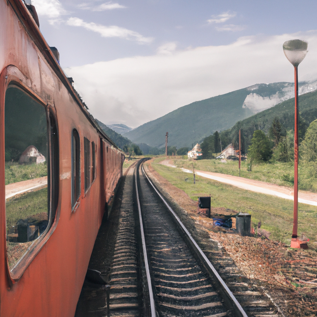 - "On the Rails: Exploring the World's Most Scenic Train Journeys"